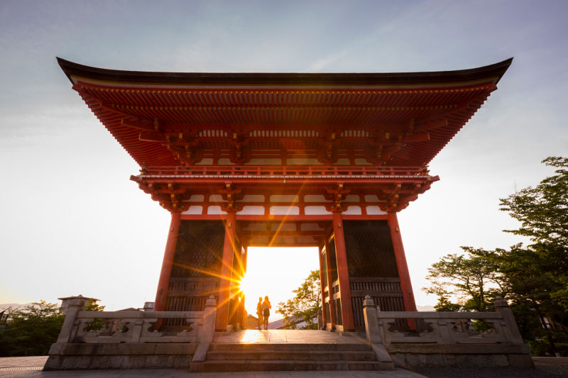 The Entrance at Kiyomizu-dera. Kyoto, Japan. By Eric Nguyen.